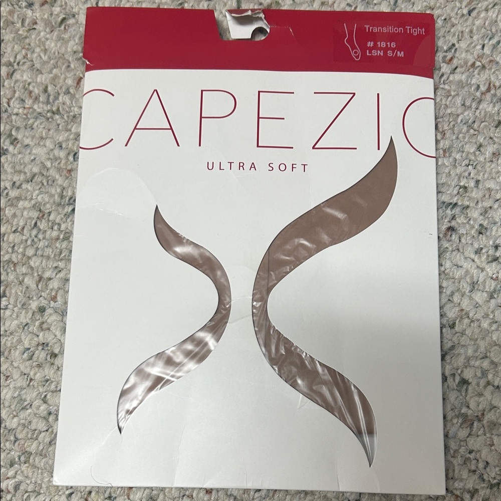 Capezio Ultra Soft Transition Tights in Tan